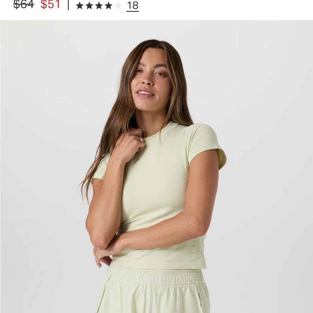 Women's Light Green Top